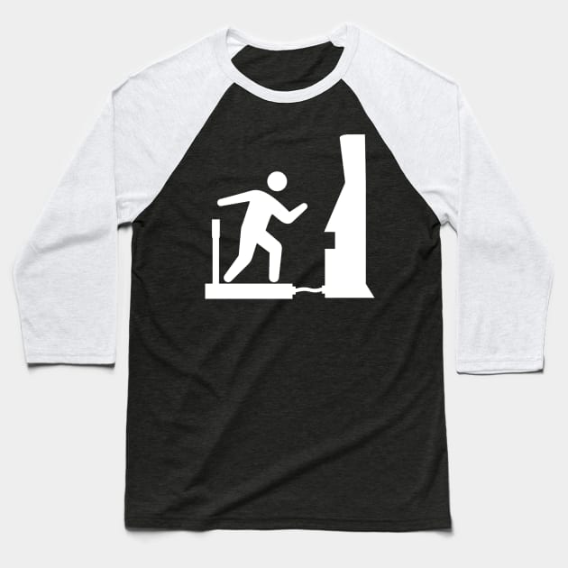 Dance Dance Revolution Baseball T-Shirt by MusicGameShirts